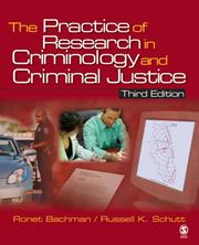 The practice of research in criminology and criminal justice