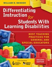 Cover of: Differentiating Instruction for Students With Learning Disabilities: Best Teaching Practices for General and Special Educators