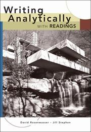 Cover of: Writing Analytically with Readings