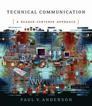 Cover of: Technical Communication: A Reader-Centered Approach