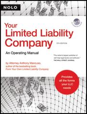 Your limited liability company by Anthony Mancuso, Nolo