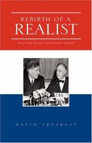 Cover of: Rebirth of a realist: voices from history "America save yourself"