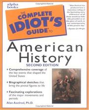 Cover of: The complete idiot's guide to American history