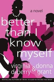 Cover of: Better than I know myself