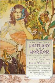Cover of: The Year's Best Fantasy and Horror  by 