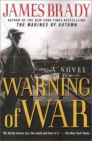 Cover of: Warning of War: A Novel