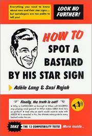 Cover of: How to spot a bastard by his star sign