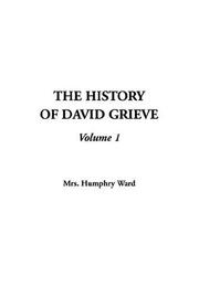 Cover of: The History Of David Grieve