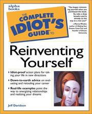 Cover of: The Complete Idiot's Guide to Reinventing Yourself