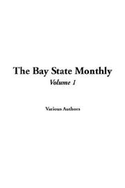 Cover of: The Bay State Monthly