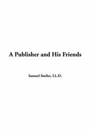 Cover of: A publisher and his friends