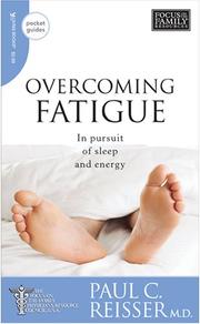 Cover of: Overcoming Fatigue: In Pursuit of Sleep and Energy (Pocket Guides)