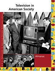 Cover of: Television in American Society by Laurie Collier Hillstrom