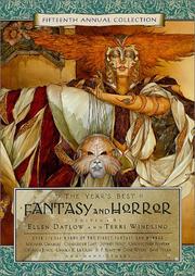 Cover of: The Year's Best Fantasy and Horror by 
