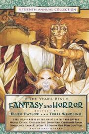 Cover of: The Year's Best Fantasy and Horror: Fifteenth Annual Collection (Year's Best Fantasy and Horror)