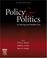 Cover of: Policy and Politics in Nursing and Health Care (Policy and Politics in Nursing and Health)