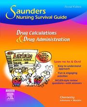 Cover of: Saunders Nursing Survival Guide: Drug Calculations and Drug Administration, 2E (Saunders Nursing Survival Guide)