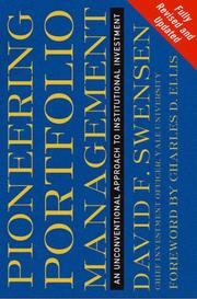 Cover of: Pioneering Portfolio Management by David F. Swensen