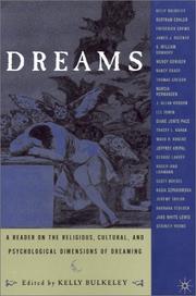 Cover of: Dreams: A Reader on Religious, Cultural and Psychological Dimensions of Dreaming