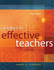 Cover of: Qualities of Effective Teachers by James H. Stronge