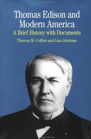 Cover of: Thomas Edison and Modern America: An Introduction with Documents