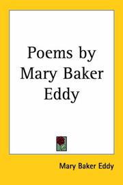 Cover of: Poems by Mary Baker Eddy | Mary Baker Eddy