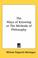 Cover of: The Ways of Knowing or the Methods of Philosophy
