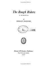 Cover of: The Rough Riders: A Romance