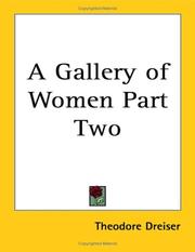 Cover of: A Gallery Of Women