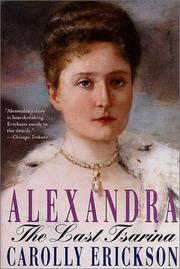 Cover of: Alexandra: The Last Tsarina