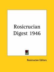 Cover of: Rosicrucian Digest 1946