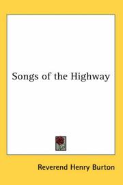 Cover of: Songs of the Highway