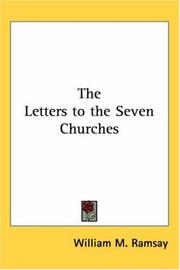 Cover of: The Letters To The Seven Churches