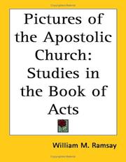 Cover of: Pictures Of The Apostolic Church by William M. Ramsay