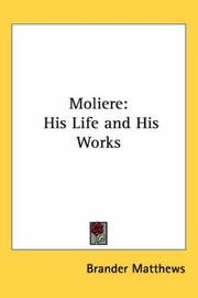 Cover of: Moliere: His Life And His Works