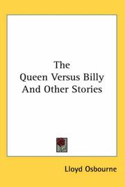Cover of: The Queen Versus Billy and Other Stories
