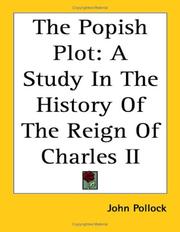 Cover of: The Popish Plot by John Pollock