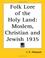 Cover of: Folk Lore of the Holy Land