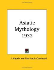 Cover of: Asiatic Mythology 1932