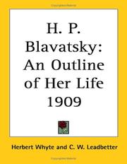 H.P. Blavatsky by Herbert Whyte