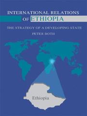 Cover of: International relations of Ethiopia: the stategy of a developing state