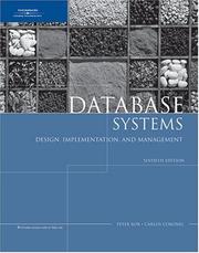 Cover of: Database Systems by Peter Rob, Carlos Coronel
