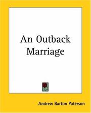 Cover of: An Outback Marriage by Banjo Paterson