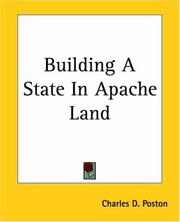 Cover of: Building A State In Apache Land