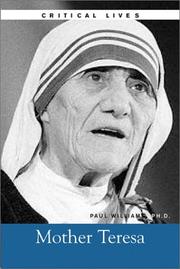 Cover of: Critical Lives: Mother Teresa