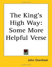 Cover of: The King's High Way by Oxenham, John
