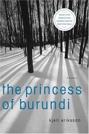 Cover of: The princess of Burundi