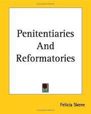 Cover of: Penitentiaries And Reformatories