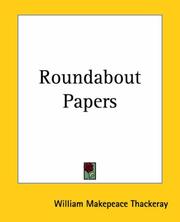 Roundabout papers by William Makepeace Thackeray