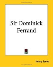 Cover of: Sir Dominick Ferrand